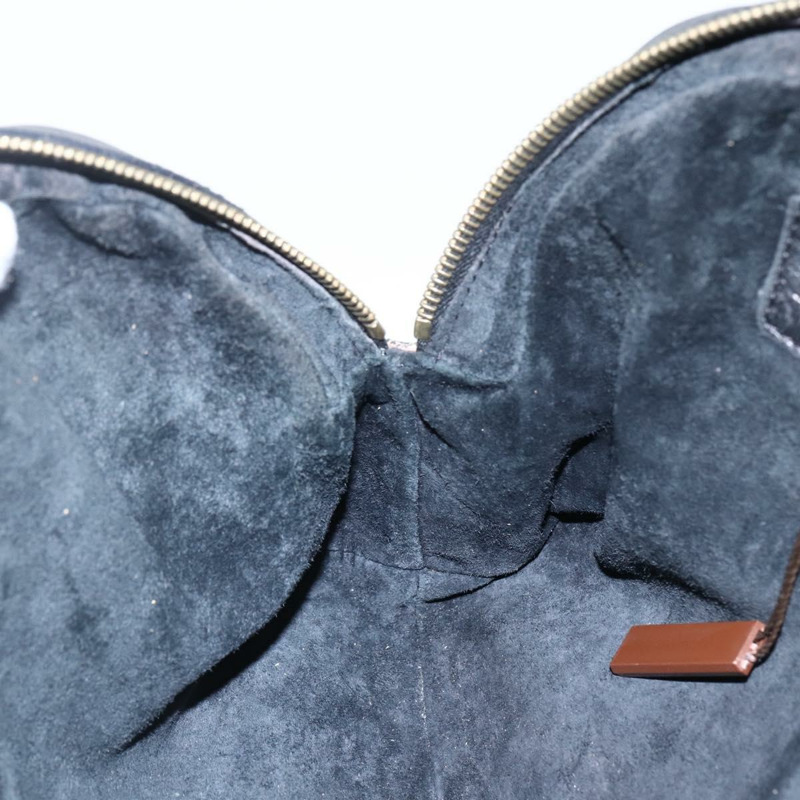 【日本直送】BOTTEGA VENETA INTRECCIATO 手提包 皮革 黑色 金色 Auth mr2087-21