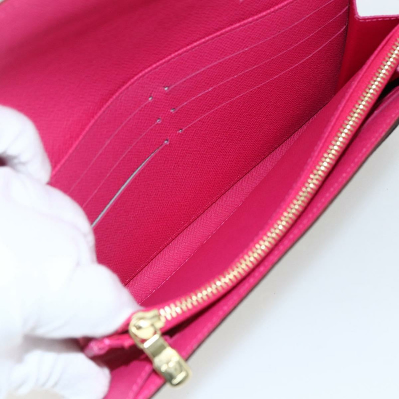 【日本直送】路易威登 (LOUIS VUITTON) 多色 Portefeiulle Sarah 皮夾 黑色 M60668 LV 正品 165955V-18