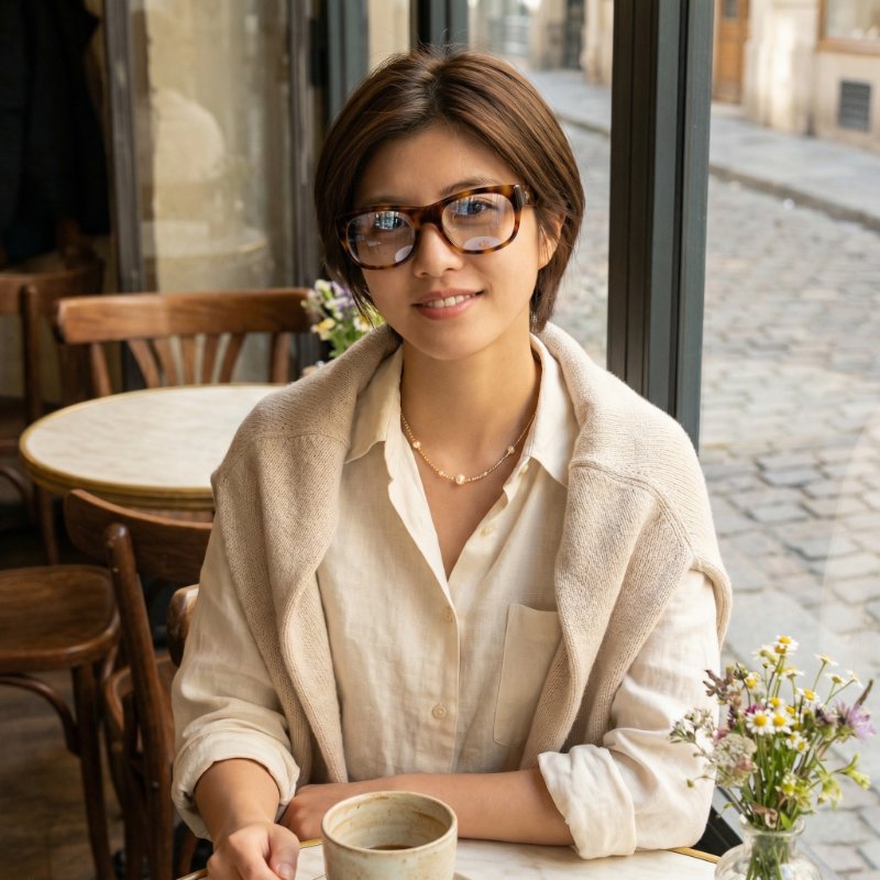 ✨2026季度全新✨Saint Laurent 聖羅蘭 832547 YSL 815 ROMY 方橢圓鏡框 Dark Havana-2