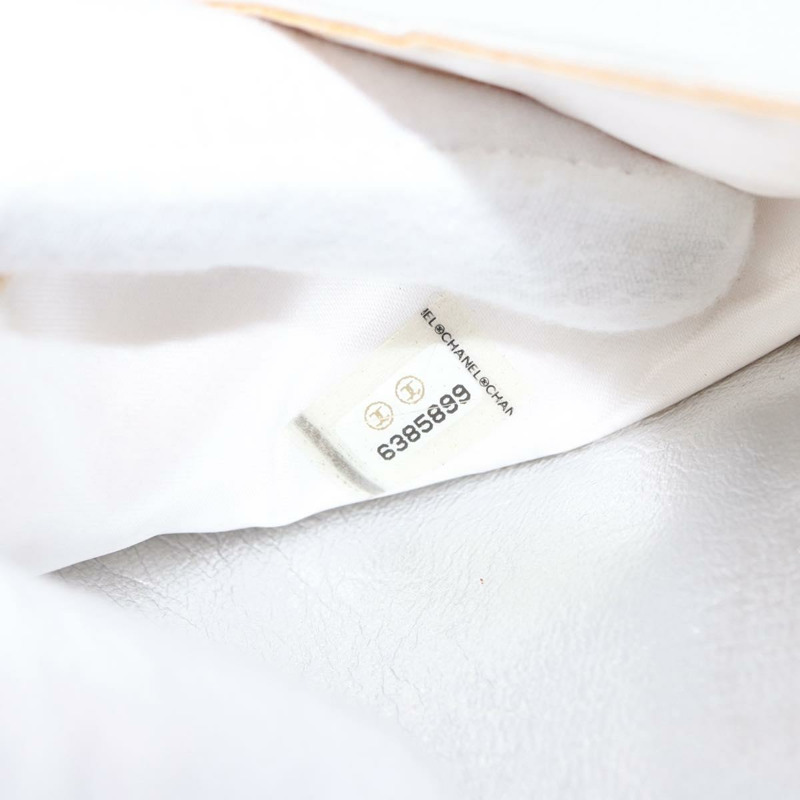 【日本直送】香奈兒新旅遊系列巧克力棒鏈條肩背包 尼龍銀色 CC Auth LNZ273A-10