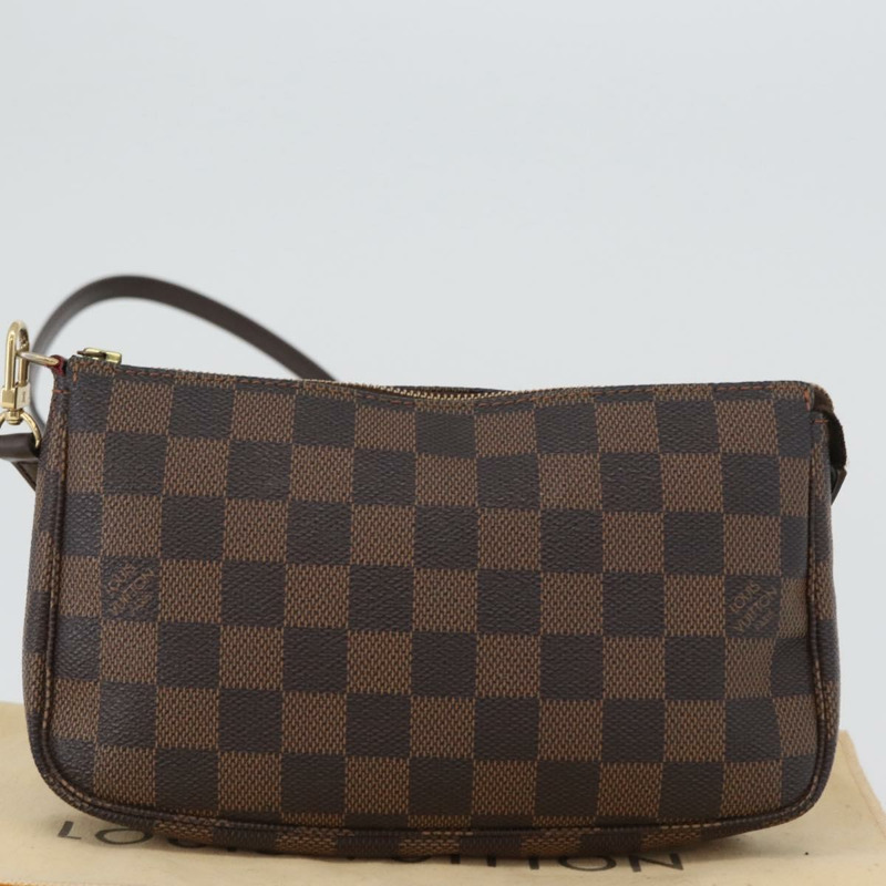 【日本直送】路易威登 Damier Ebene 手拿包配件袋 N41206 LV 正品 LNZ257V-11