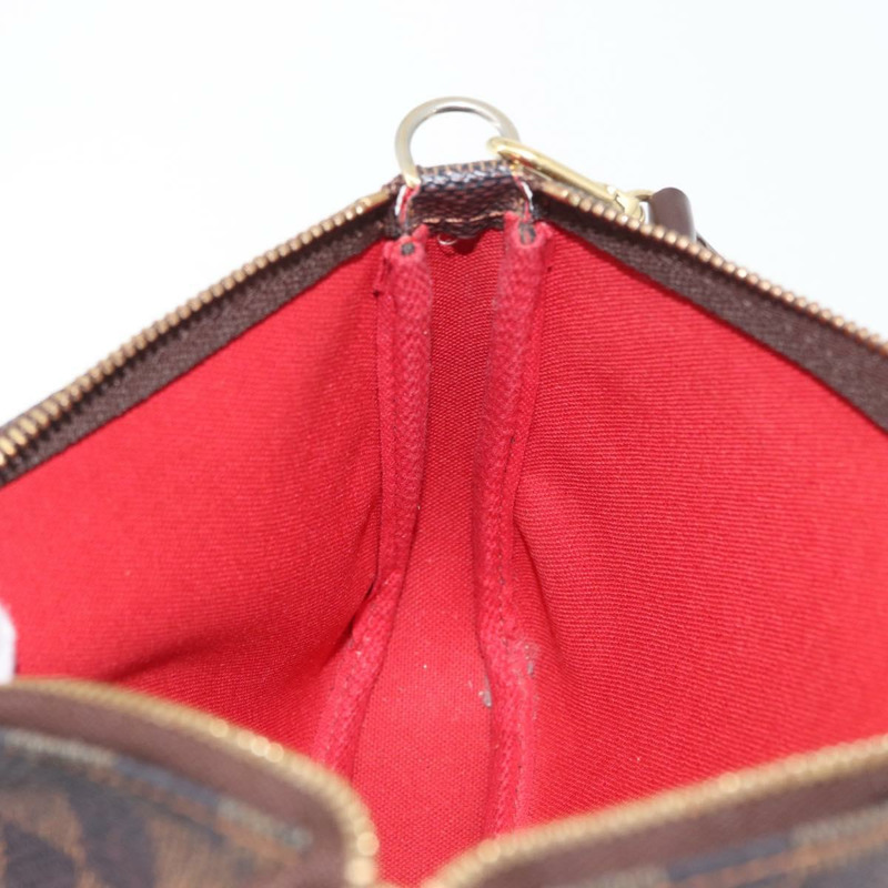 【日本直送】路易威登 Damier Ebene 手拿包配件袋 N41206 LV 正品 LNZ257V-18