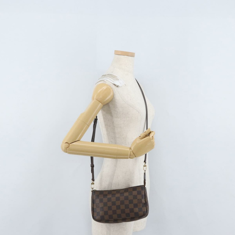 【日本直送】路易威登 Damier Ebene 手拿包配件袋 N41206 LV 正品 LNZ257V-20