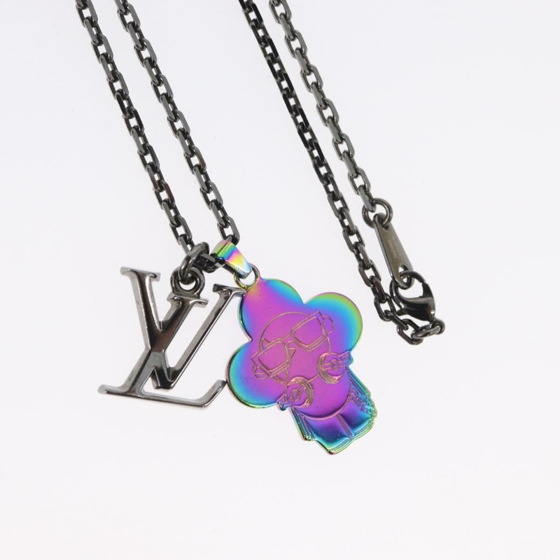 【日本直送】路易威登 DJ Vocabulary Vivienne DJ 吊墜項鍊 M69460 LV Auth 168255M-2