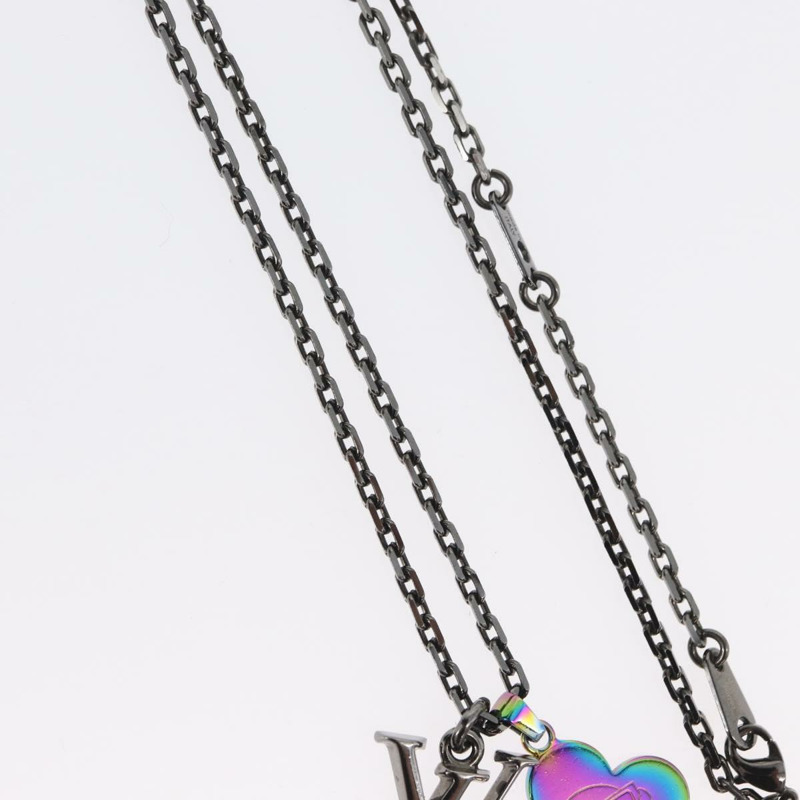 【日本直送】路易威登 DJ Vocabulary Vivienne DJ 吊墜項鍊 M69460 LV Auth 168255M-3