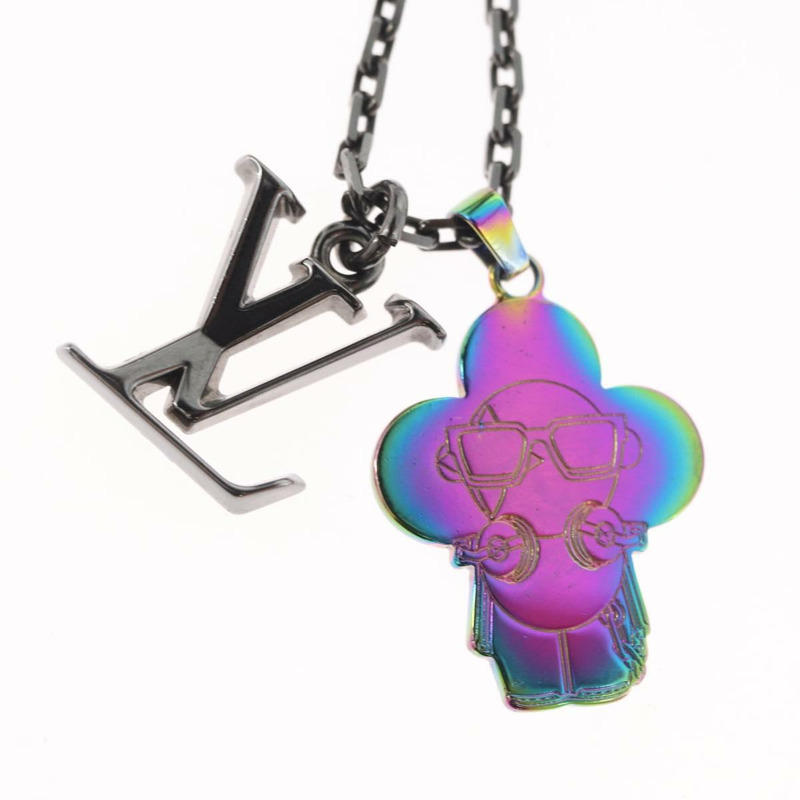 【日本直送】路易威登 DJ Vocabulary Vivienne DJ 吊墜項鍊 M69460 LV Auth 168255M-9