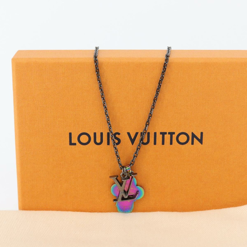 【日本直送】路易威登 DJ Vocabulary Vivienne DJ 吊墜項鍊 M69460 LV Auth 168255M-11