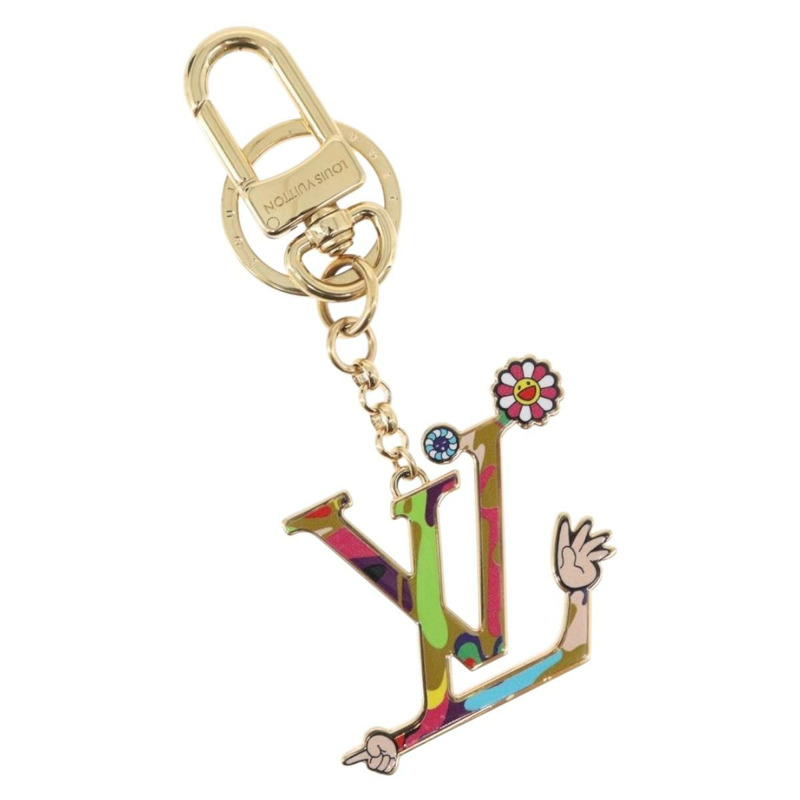 【日本直送】路易威登 LV 經典超薄金屬金色吊飾 M02468 LV 正品 168053SAM-0