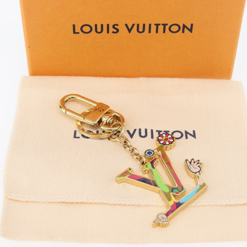 【日本直送】路易威登 LV 經典超薄金屬金色吊飾 M02468 LV 正品 168053SAM-11