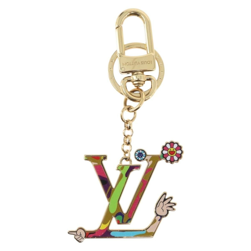 【日本直送】路易威登 LV 經典超薄金屬金色吊飾 M02468 LV 正品 168053SAM-12