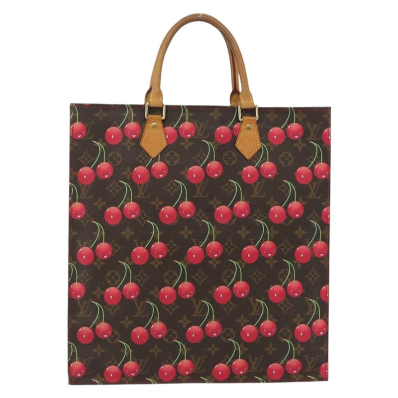 【日本直送】路易威登 Monogram Cherry Sac Plat 手提包 M95010 LV 正品 170662V-1