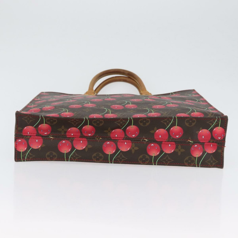 【日本直送】路易威登 Monogram Cherry Sac Plat 手提包 M95010 LV 正品 170662V-4