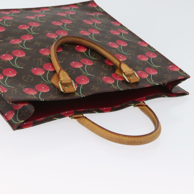 【日本直送】路易威登 Monogram Cherry Sac Plat 手提包 M95010 LV 正品 170662V-5