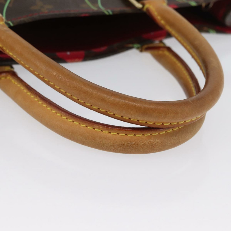 【日本直送】路易威登 Monogram Cherry Sac Plat 手提包 M95010 LV 正品 170662V-6