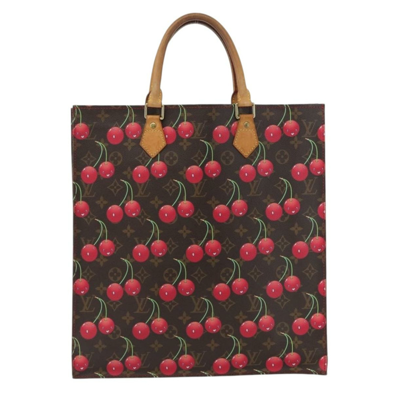 【日本直送】路易威登 Monogram Cherry Sac Plat 手提包 M95010 LV 正品 170662V-12