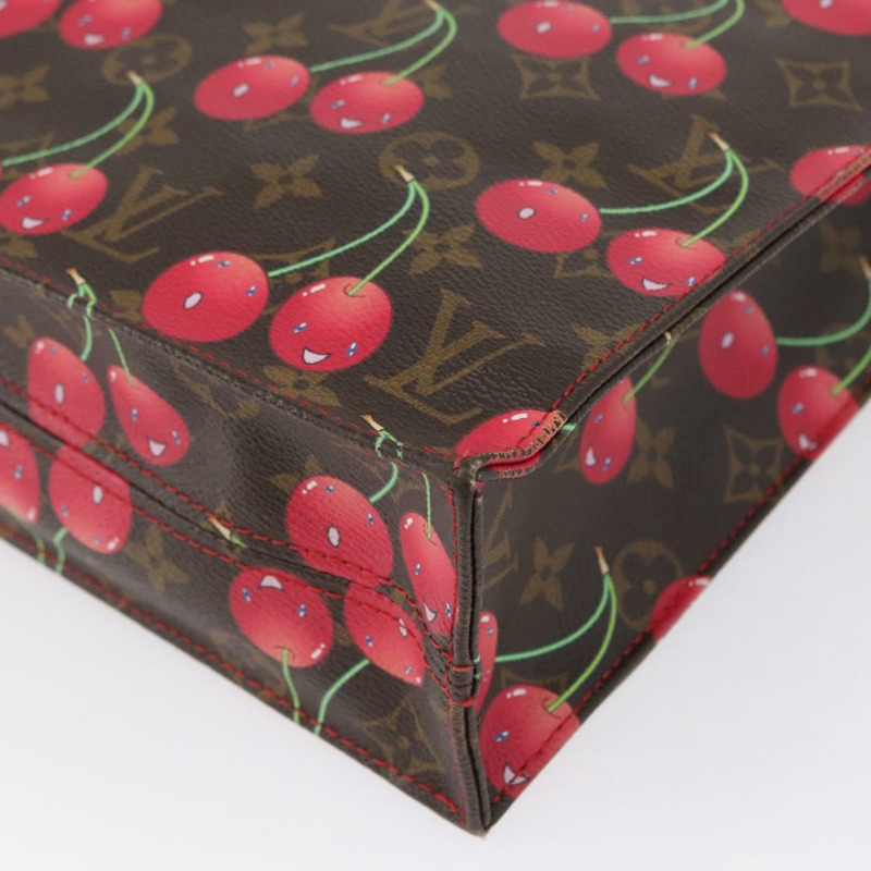 【日本直送】路易威登 Monogram Cherry Sac Plat 手提包 M95010 LV 正品 170662V-15