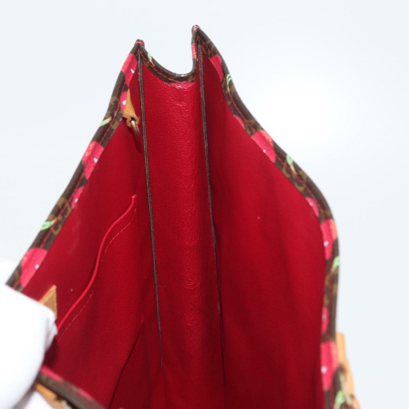 【日本直送】路易威登 Monogram Cherry Sac Plat 手提包 M95010 LV 正品 170662V-20