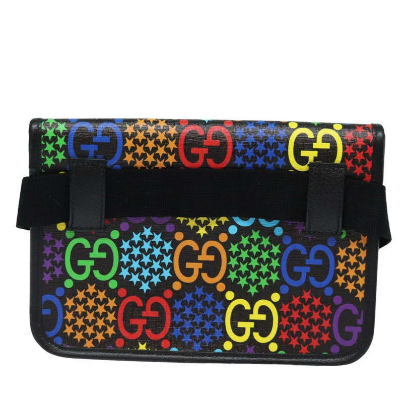 【日本直送】GUCCI GG迷幻風格斜背包 PVC皮革 多色 598113 正品 am6503V-1