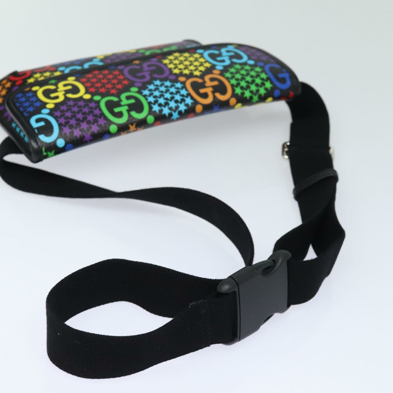 【日本直送】GUCCI GG迷幻風格斜背包 PVC皮革 多色 598113 正品 am6503V-6