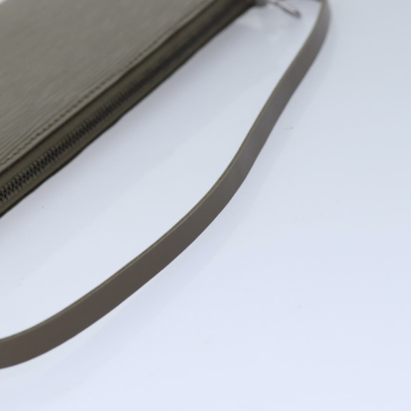 【日本直送】路易威登 Epi Pochette 配件袋 灰胡椒 LV 正品 82930V-6
