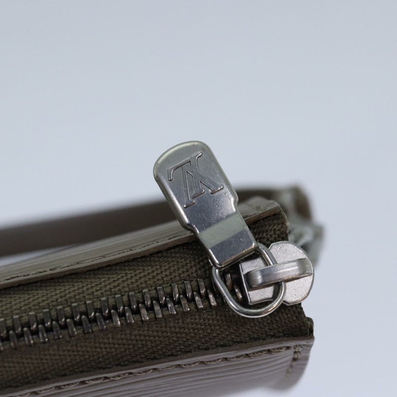 【日本直送】路易威登 Epi Pochette 配件袋 灰胡椒 LV 正品 82930V-8