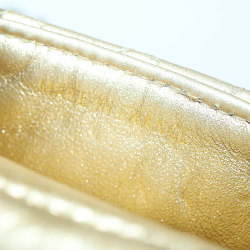 【日本直送】香奈兒迷你絎縫鏈條肩背包，羊皮材質，金色CC標誌，貨號84205V-21