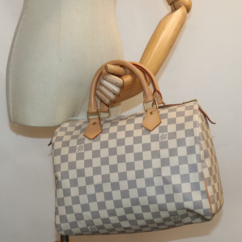 【日本直送】路易威登 Damier Azur Speedy 30 手提包 N41533 LV 正品 83636SAV-22