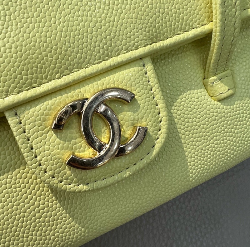 【Jennie同款😍專櫃斷貨❗️現貨好價】Chanel 26P 小雞黃preppy coco mini-7