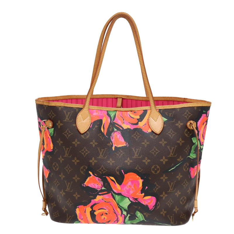 【日本直送】路易威登 Monogram Rose Neverfull MM 手提包 M48613 LV 正品 85918SAV-1