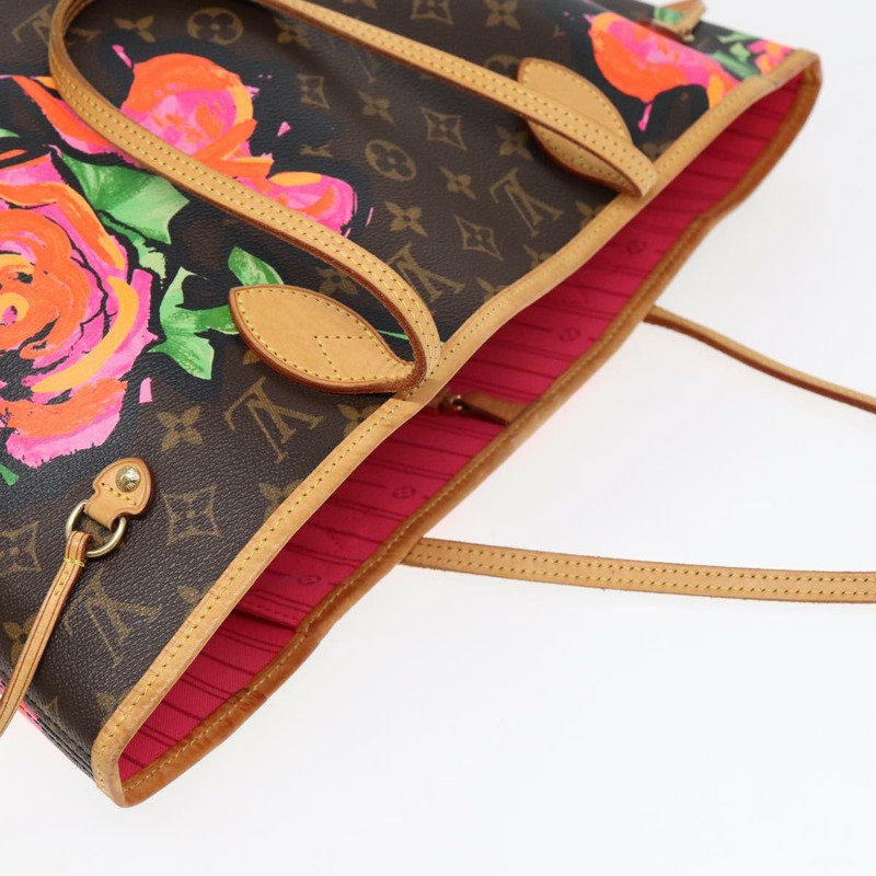 【日本直送】路易威登 Monogram Rose Neverfull MM 手提包 M48613 LV 正品 85918SAV-5