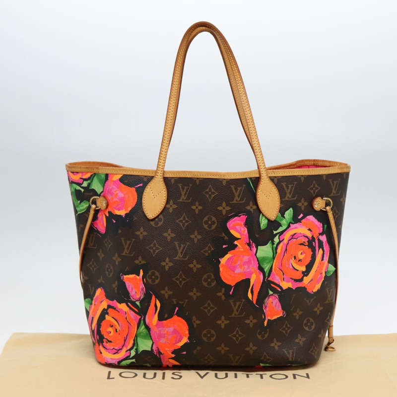【日本直送】路易威登 Monogram Rose Neverfull MM 手提包 M48613 LV 正品 85918SAV-11