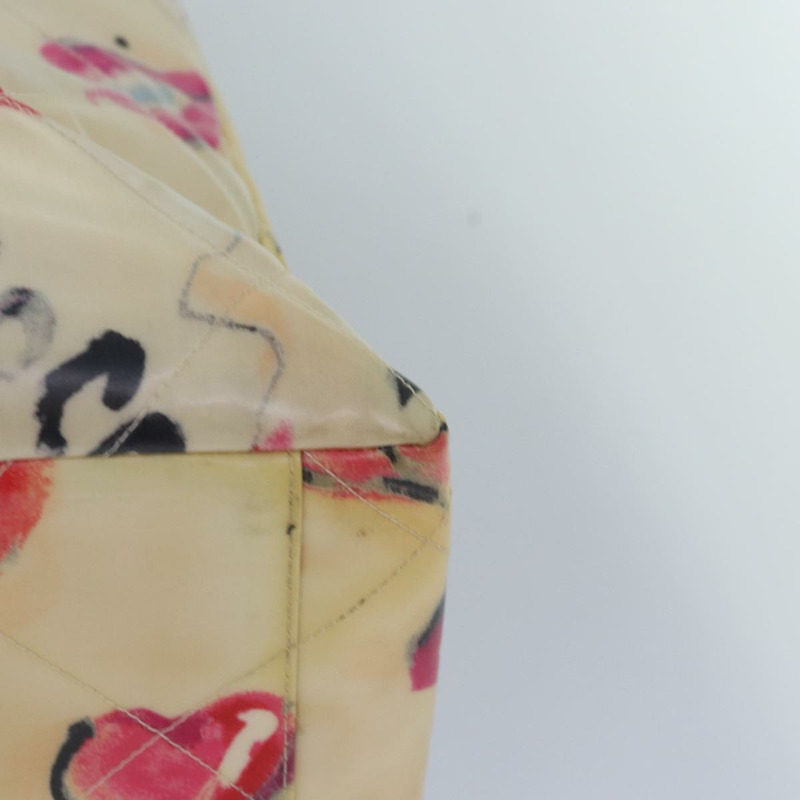 【日本直送】香奈兒唇形手提包 琺瑯白紅 CC Auth 87655V-14