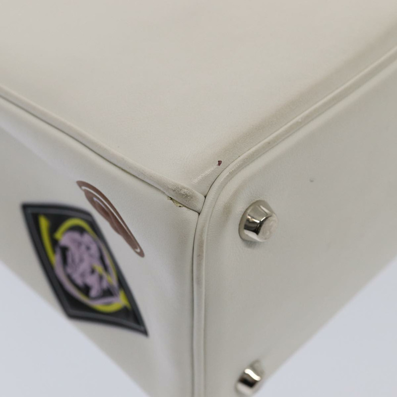 【日本直送】Christian Dior 皮革手提包 2way 銀白 正品 ep5275SAV-15