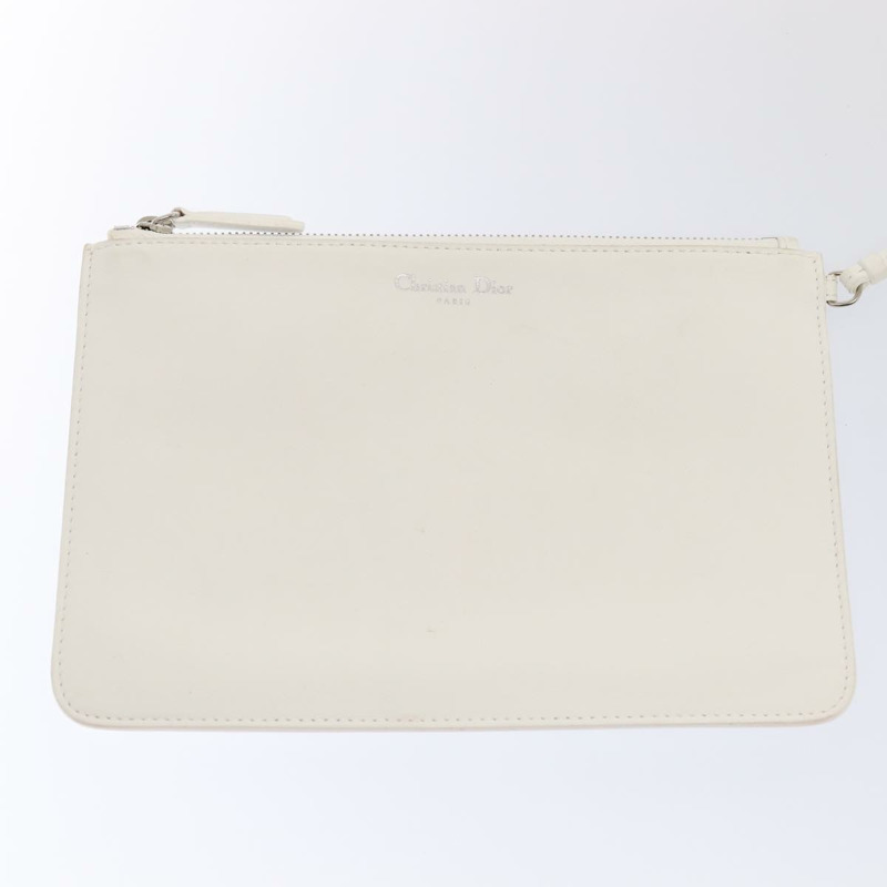 【日本直送】Christian Dior 皮革手提包 2way 銀白 正品 ep5275SAV-24