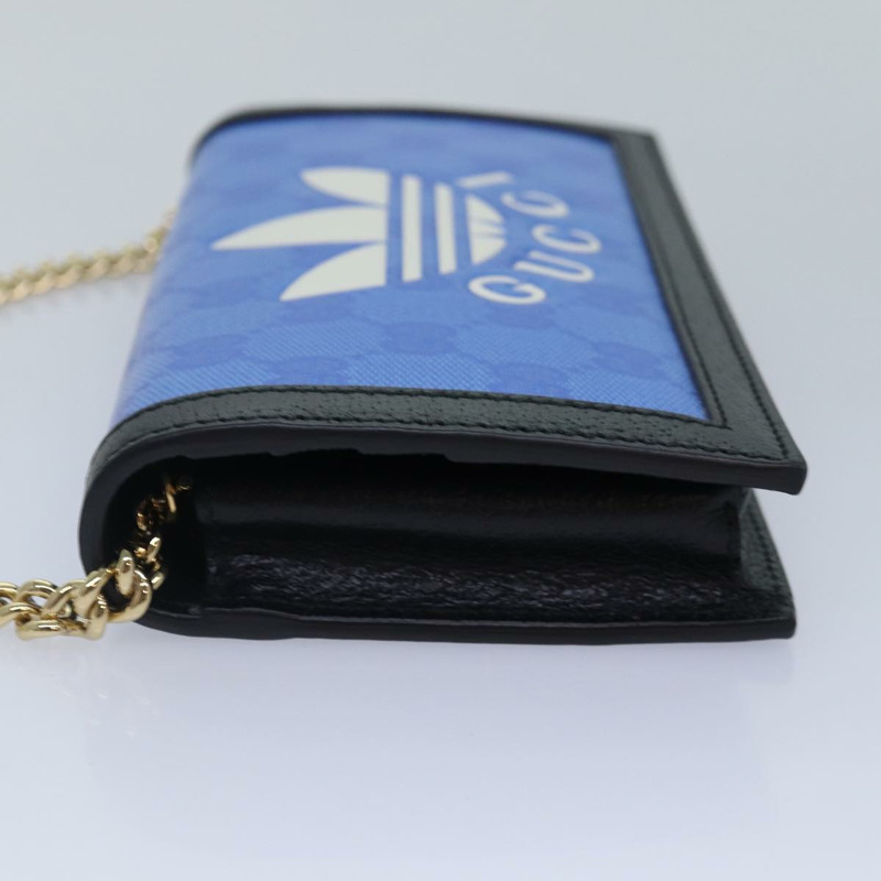 【日本直送】GUCCI GG Supreme Adidas聯名鏈條肩包 621892 正品 88144SAM-2