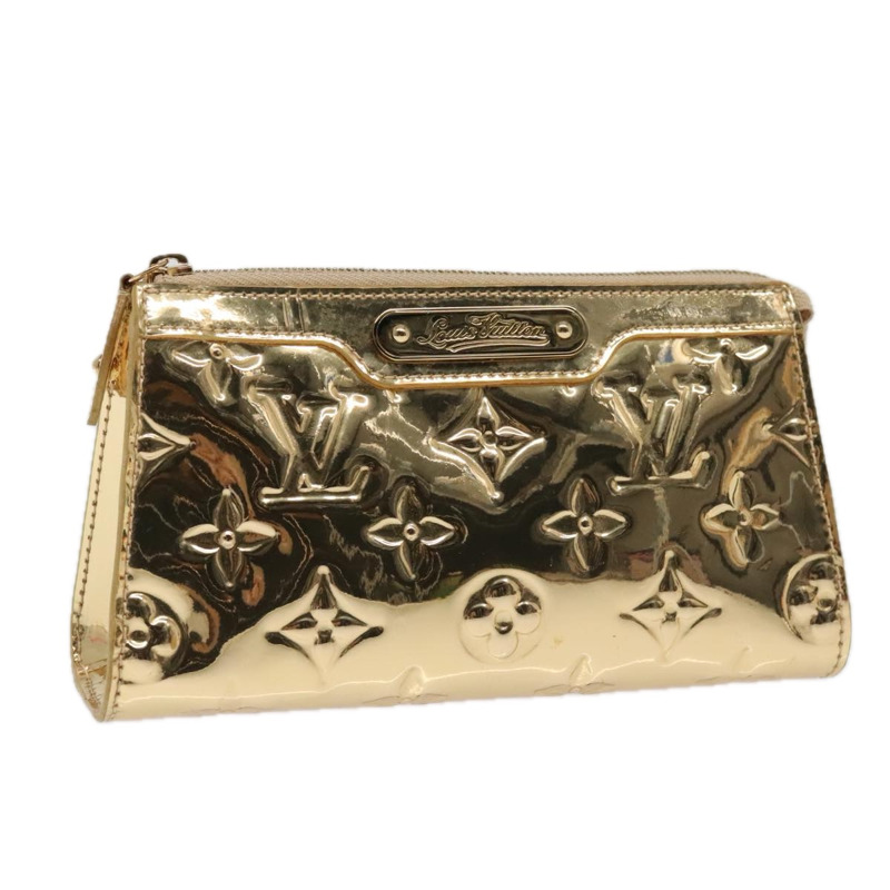 【日本直送】路易威登 Monogram Miroir Trousse 化妝包 Dore M95604 LV Auth 93684V-0