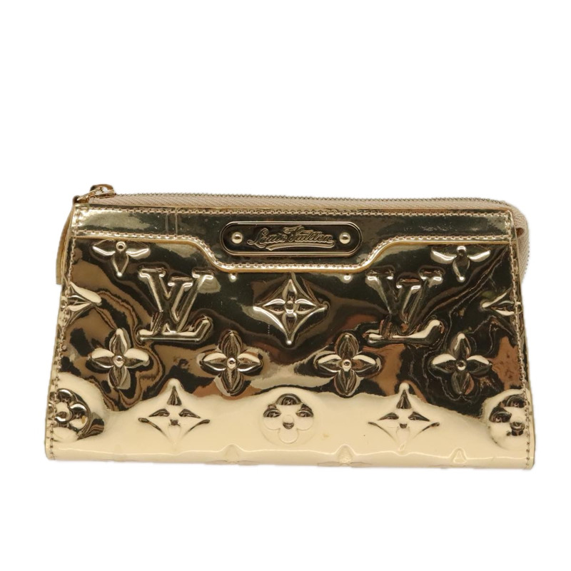 【日本直送】路易威登 Monogram Miroir Trousse 化妝包 Dore M95604 LV Auth 93684V-12