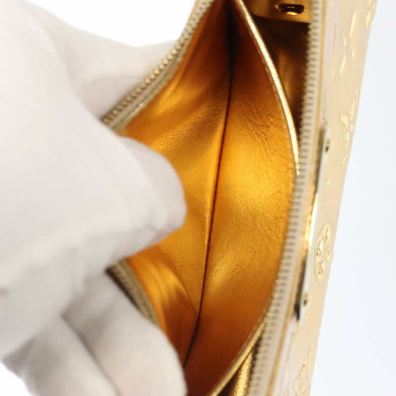 【日本直送】路易威登 Monogram Miroir Trousse 化妝包 Dore M95604 LV Auth 93684V-20