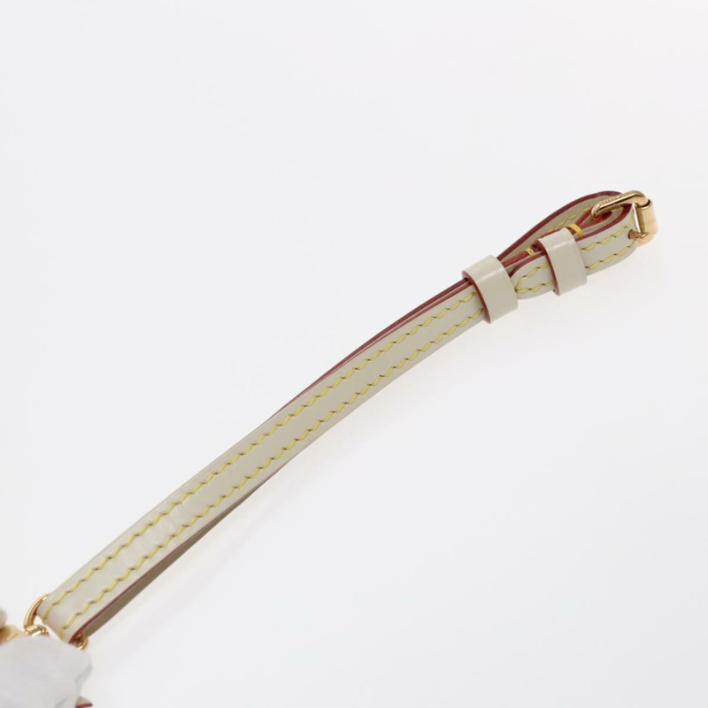 【日本直送】路易威登 Suhari Lockit 手拿包 白色皮革 M95629 LV 正品 94716V-6