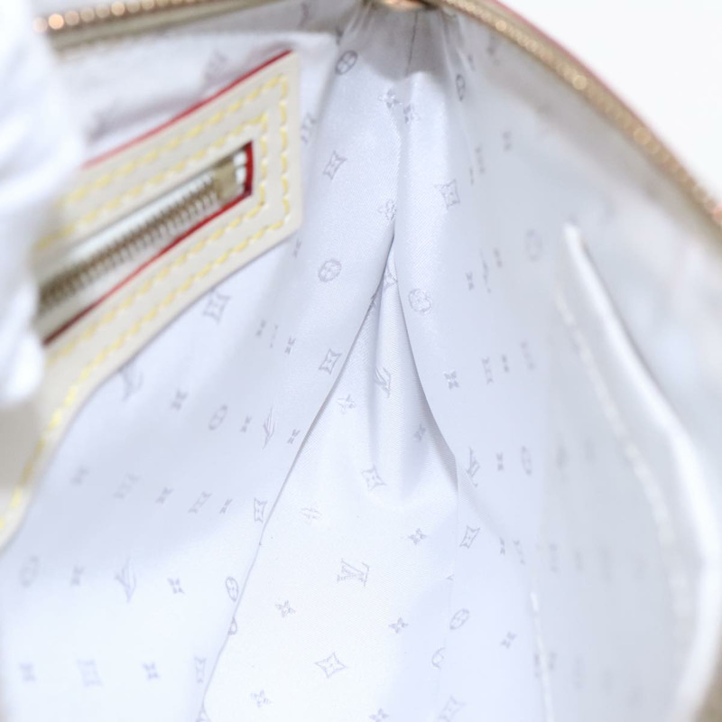 【日本直送】路易威登 Suhari Lockit 手拿包 白色皮革 M95629 LV 正品 94716V-20