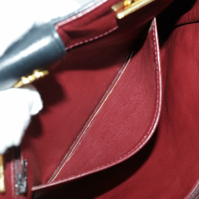 【日本直送】香奈兒 (CHANEL) 絎縫鏈條肩背包，羊皮材質，黑色，金色雙C標誌，正品編號 yk15615M-27