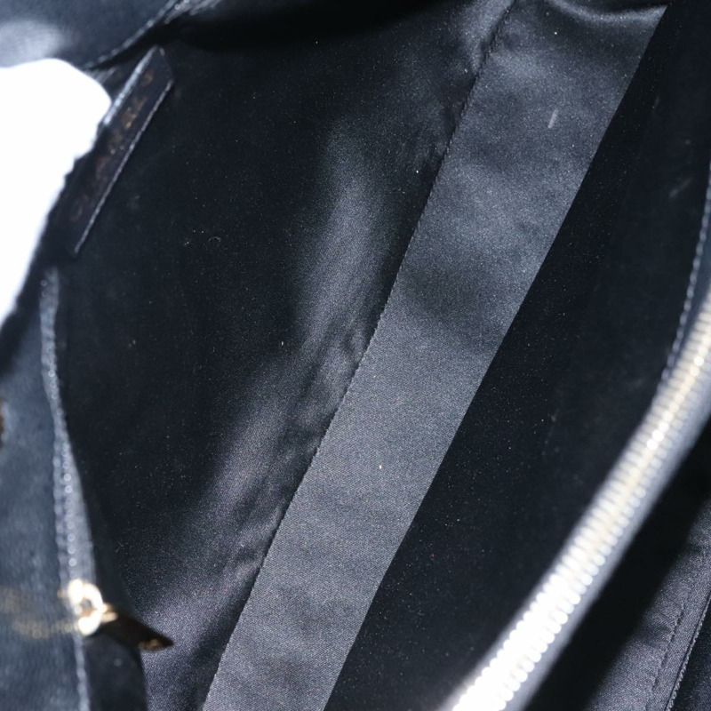 【日本直送】香奈兒 (CHANEL) Matelasse 鏈條托特包，魚子醬紋皮革，黑色，CC 認證，貨號 yk15656M-20