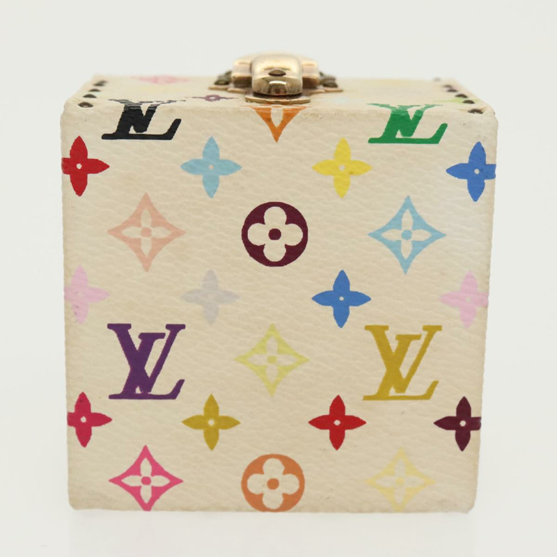 【日本直送】路易威登 Monogram Multicolor 珠寶盒 白色 LV 正品 96899SV-5