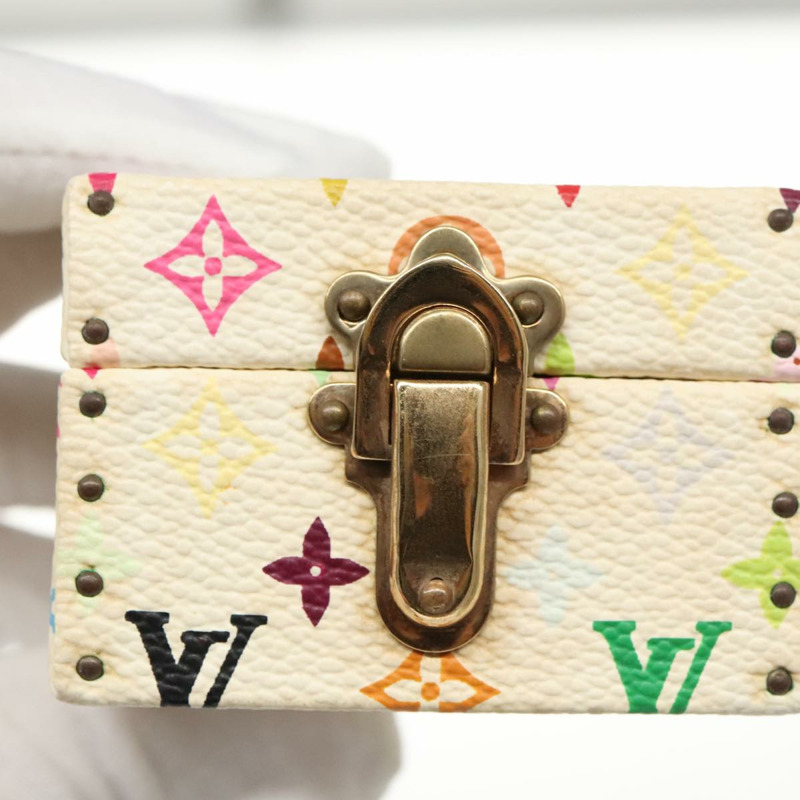 【日本直送】路易威登 Monogram Multicolor 珠寶盒 白色 LV 正品 96899SV-7