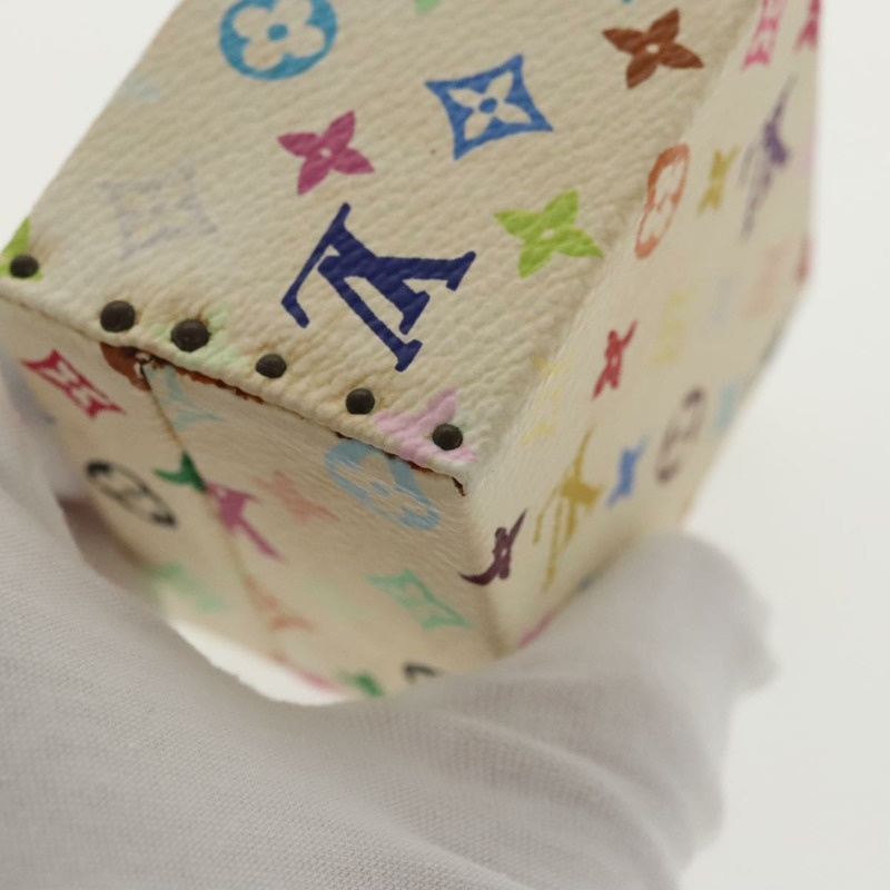 【日本直送】路易威登 Monogram Multicolor 珠寶盒 白色 LV 正品 96899SV-14
