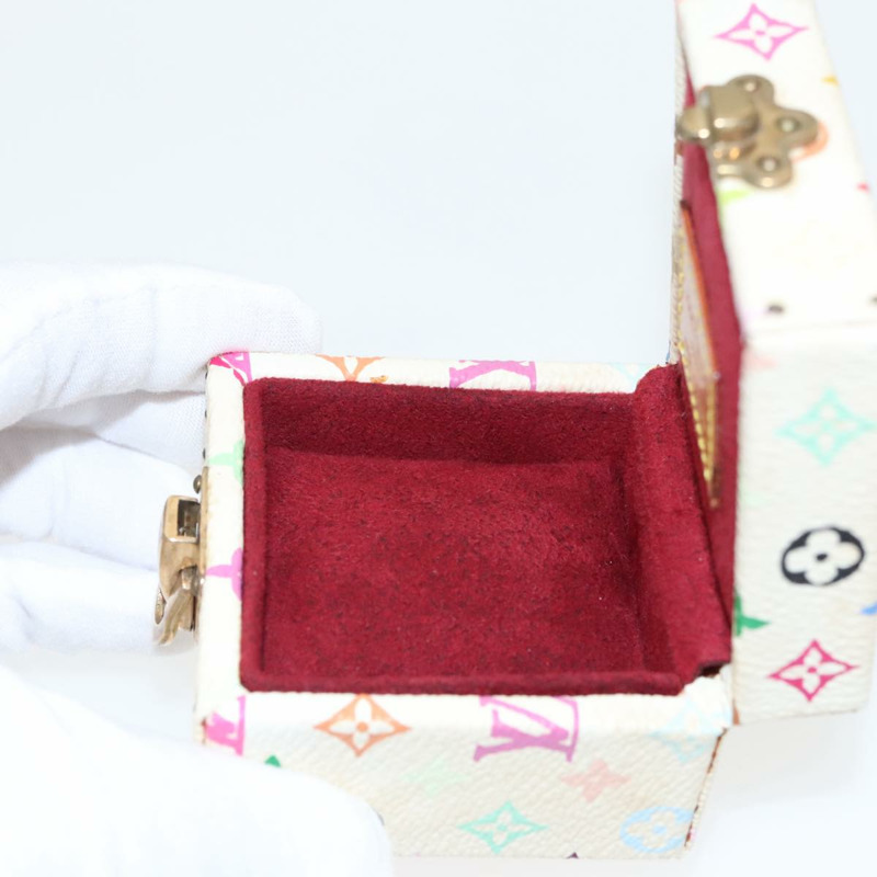 【日本直送】路易威登 Monogram Multicolor 珠寶盒 白色 LV 正品 96899SV-18