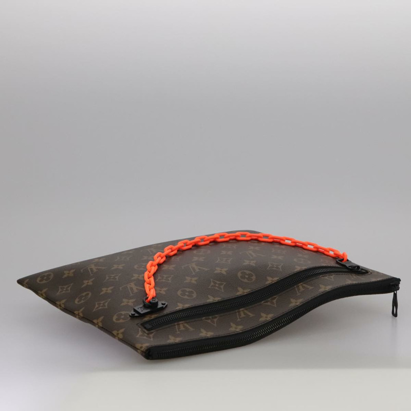 【日本直送】路易威登 Monogram Solar Powered Ray Pochette A4 手袋 M44484 LV Auth 106264SAM-5