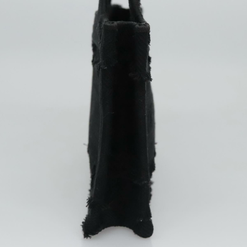 【日本直送】Christian Dior Book Tote迷你帆布手提包 黑色 正品 102047SAAV-3