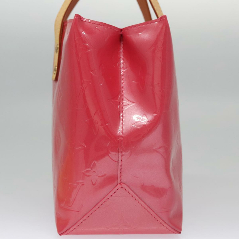 【日本直送】路易威登 Monogram Vernis Reade PM 手提包 玫紅色 M91221 正品 114585V-3