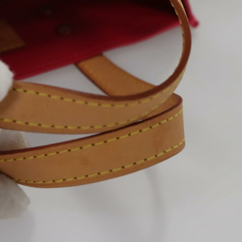 【日本直送】路易威登 Monogram Vernis Reade PM 手提包 玫紅色 M91221 正品 114585V-6